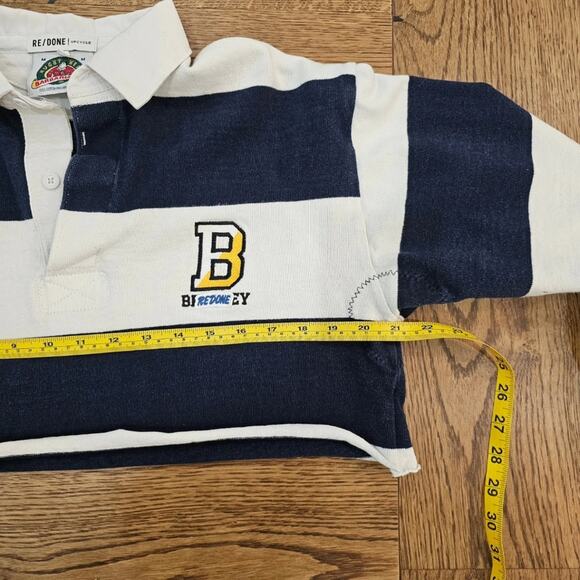 ReDone Upcycled Berkeley Rugby Shirt - Picture 7 of 8